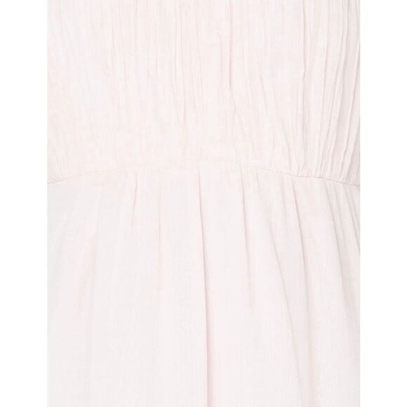 Pink Blush Elegant Sleeveless Beaded Classy Wedding Prom Maxi Dress SIZE XS NWT - Picture 6 of 15